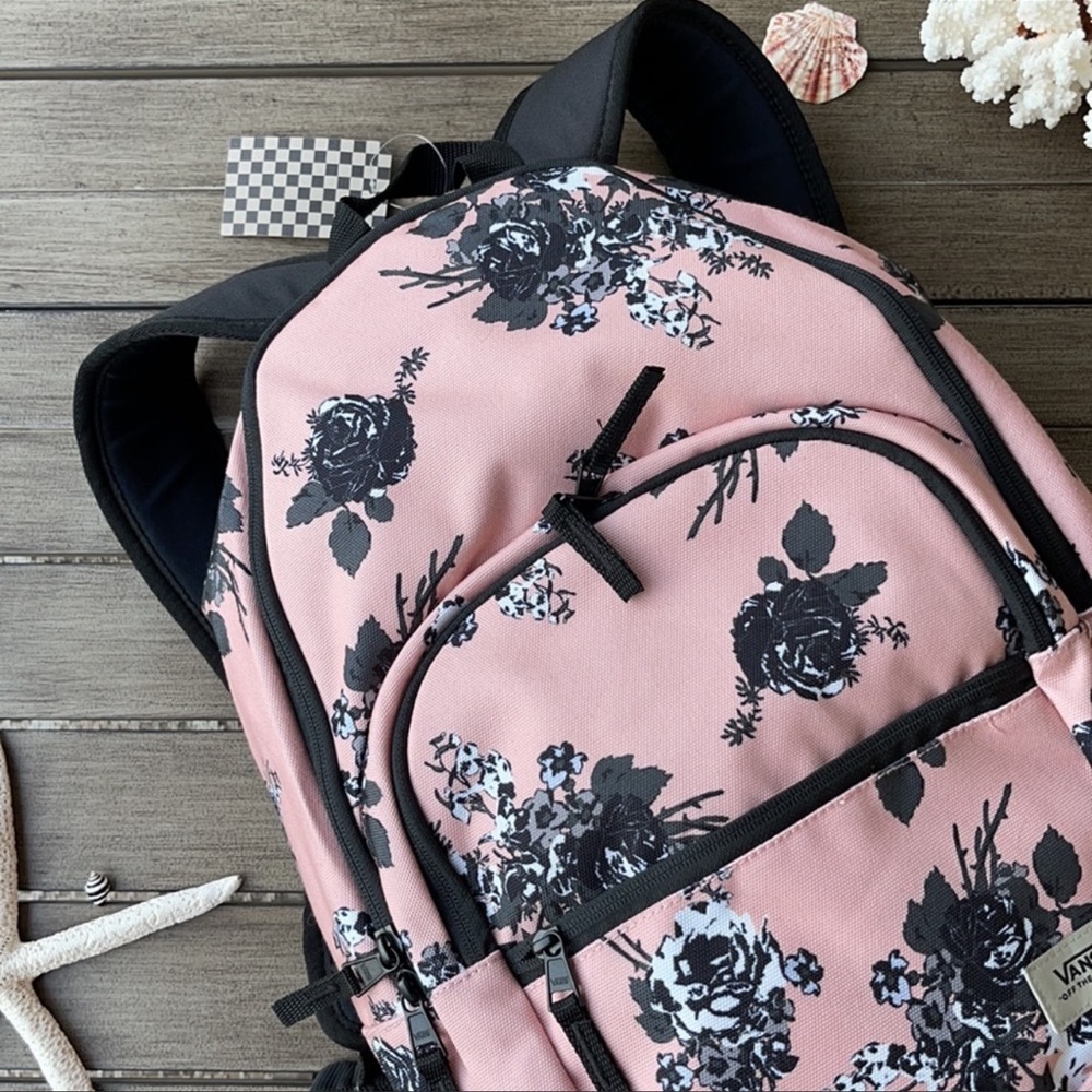 🔆VANS🔆BACKPACK LUGGAGE TRAVEL HIKING BAG - Picture 2 of 10
